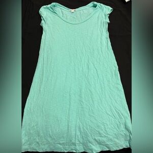 GAP Mint Green T-Shirt Dress